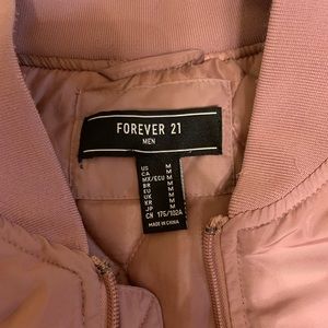 Purple puffer jacket